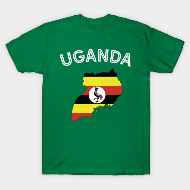 Uganda T-Shirt by phenomad